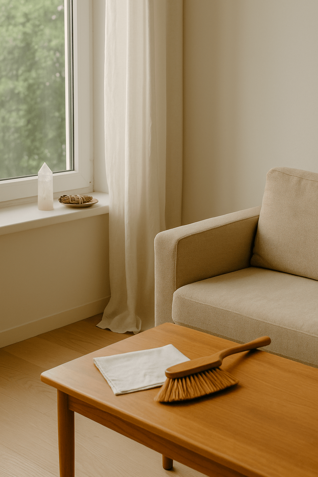 Cleaning Out the Dust — and the Negativity