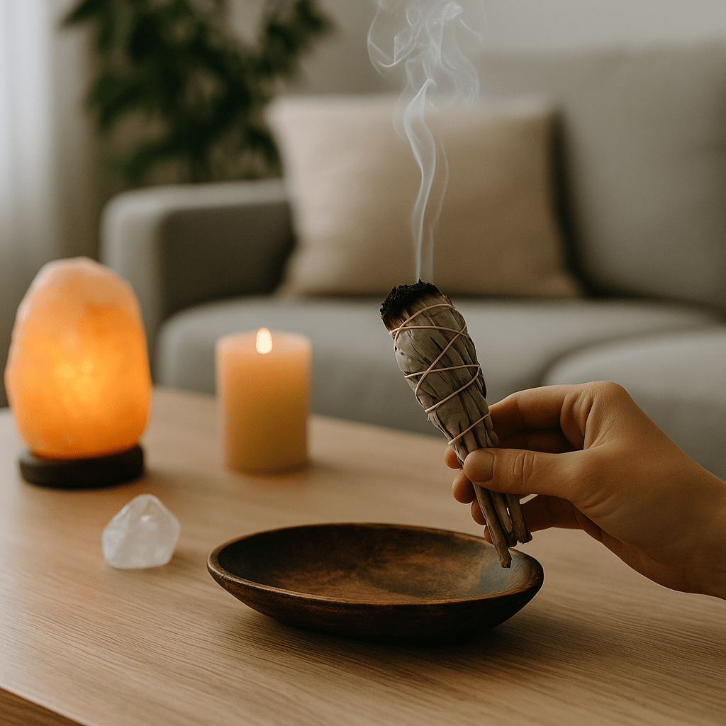 Clearing the air: Fighting negative energy at home.